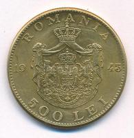 Románia 1945. 500L Ni-sárgaréz "I. Mihály" T:XF karc
Romania 1945. 500 Lei Ni-brass "...