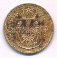 Románia 1930H 5L Ni-sárgaréz "I. Mihály" T:XF,VF patina
Romania 1930H 5 Lei Ni-brass &quo...