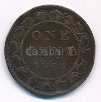 Kanada 1884. 1c bronz "Viktória" T:VF ph 
Canada 1884. 1 Cent bronze "Victoria"...