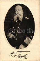 Alfred von Tirpitz (Grossadmiral), Kaiserliche Marine (EK)