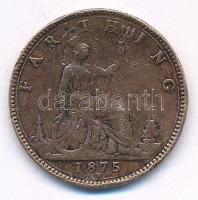 Nagy-Britannia 1875H 1 Farthing bronz "Viktória" T:F karc, ü.
Great Britain 1875H 1 Farth...