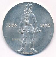 Madarassy Walter (1909-1994) 1976. "II. Rákóczi Ferenc / 1676-1976" jelzett Ag emlékérem (...