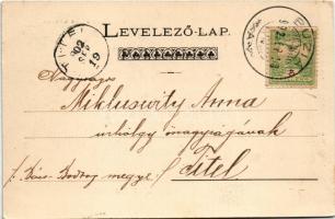 1902 Buziásfürdő, Baile Buzias; Meleg és Tükör fürdő, uszoda. Kossak J. cs. és kir. udvari fényképés...