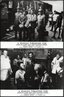 cca 1971 ,,A fogoly ítéletre vár" című olasz film jelenetei és szereplői, 10 db vintage produkc...