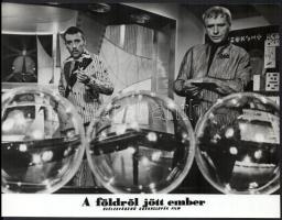 cca 1962 ,,A Földről jött ember" című csehszlovák sci-fi filmvígjáték jelenetei és szereplői, 3...