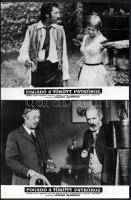 cca 1973 ,,Fogadó a törött patkóhoz" című szovjet film jelenetei és szereplői, 13 db vintage pr...