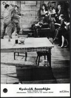 cca 1962 ,,Gyávák bandája" című olasz - francia film jelenetei és szereplői, 5 db vintage produ...