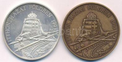 Bognár György (1944-) 1993. "Vitéz Nagybányai Horthy Miklós / Itthon hazai földben" Ag és ...