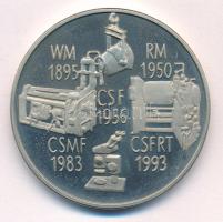 1995. "A Csepeli Fémmű alapításának 100 éves évfordulója emlékére" fém emlékérem (42,5mm) ...