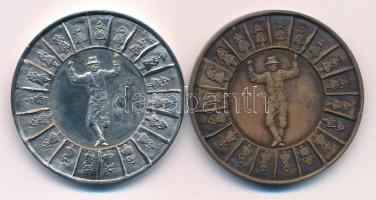 Lapis András (1942-) 1984. "A Tápéi hagyományőrző népi együttes 50 éves 1934-1984" ezüstöz...