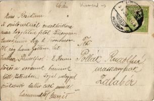 1916 Körmend, katona családjával. photo (EK)