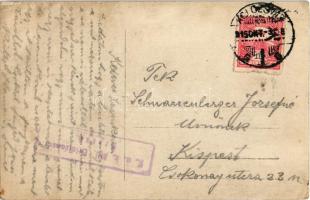 1915 Kolozsvár, Cluj; K.u.k. Res. Telegr. Bau. Abt. No. 54. / Cs. és kir. 54. Tartalékos távíró épít...