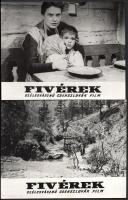 cca 1980 előtti ,,Fivérek" című csehszlovák film jelenetei és szereplői, 12 db vintage produkci...