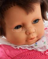 Nagyméretű baba, csukódó szemekkel, jelzés nélkül, jó állapotban, m: 60 cm!