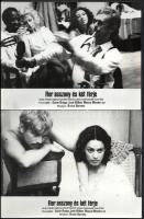 cca 1976 ,,Flor asszony és két férje" című brazil film jelenetei és szereplői, 10 db vintage pr...