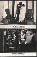 cca 1980 előtt készült a ,,Flórián kapitány" című NDK kalandfilm ei és szereplői, 17 db vintage...