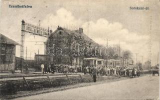 Budapest XX. Erzsébetfalva Kendergyár, villamos-vasút