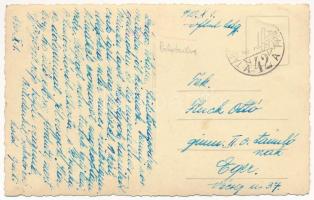 1940 Palotailva, Palota-Ilva, Lunca Bradului; Református templom és állami iskola / Calvinist church...