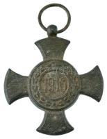 1916. "Vas Érdemkereszt" hadifém kitüntetés mellszalag nélkül T:XF Hungary 1916. "Iron Merit Cross" war metal decoration without ribbon C:XF NMK 229.