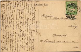 1910 Máramarossziget, Sighetu Marmatiei; látkép. Wizner és Dávid kiadása / general view + "KIRÁ...