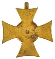 1890-1918. "Katonai Tiszti Szolgálati Jel III. osztálya" 25 év szolgálat után, mellszalag ...