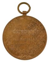 1898. "Jubileumi Emlékérem a Fegyveres Erő Számára / Signum memoriae (AVSTR)" bronz kitünt...
