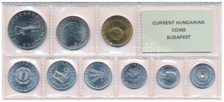 1979. 2f-10Ft (9xklf) érmés forgalmi sor fóliatokban T:UNC 
Adamo FO12