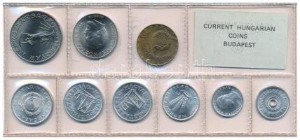 1981. 2f-10Ft (9xklf) érmés forgalmi sor fóliatokban T:UNC kis patina 
Adamo FO14