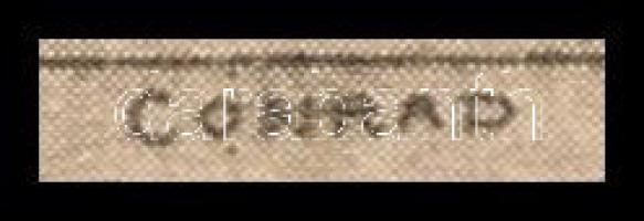 Conrad Gyula (1877-1959): Ex libris G.K. (Gutenberg Könyvkiadó). Rézkarc, papír, jelzett a karcon, 9...