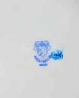 Alföldi vizeskancsó, matricás virágmintával, jelzett, kis kopással, m: 20 cm