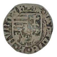 1471-1481. Denár Ag "I. Mátyás" (0,55g) T:VF Hungary 1471-1481. Denar Ag "Matthias I&...