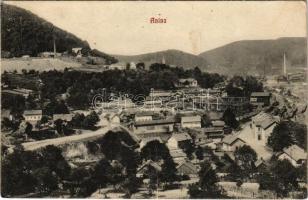 1922 Anina, Stájerlakanina, Steierdorf; látkép, vasútállomás. Hollschütz kiadása és felvétele / general view, railway station (fa)