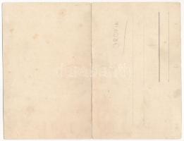 Orsova, Kazán-szoros, Széchenyi emléktábla, lovaskocsi. 2-részes kihajtható panorámalap / Kasanparti...