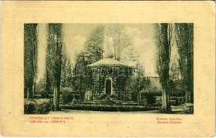 1912 Orsova, Korona kápolna. W.L. Bp. 176. / Kronen-Kapelle / chapel (EK)