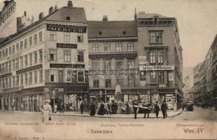 Wien IV. Rainerplatz with Hotel