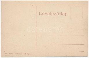 Gyimesbükk, Ghimes; pályaudvar, vasútállomás. Bermann Volf kiadása 1802. (W.L. ?) / railway station