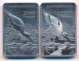 2020. 2000Ft Cu-Ni "Kiskunsági Nemzeti Park" + 10.000Ft Ag "Kiskunsági Nemzeti Park&q...