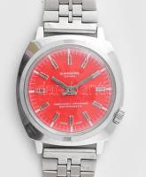 Superoma svájci férfi karóra, mechanikus, működik, kis karcokkal, számlap d: 30 mm