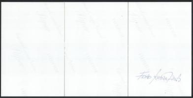 Katona Miklós (1937-): 3 db finoman erotikus fotó, közte hátoldalon aláírt, 15×10 cm