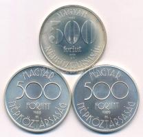 1988-1989. 500Ft Ag "1990. Labdarúgó Világbajnokság" (3xklf) T:BU patina
Adamo EM104, EM1...