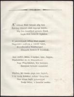 1827 Tóth Lajos: Méltóságos, És Fő Tisztelendő Kopácsy József Urnak, Császári 'S Királyi Udvari...