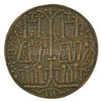 1172-1196. Rézpénz Cu III. Béla (2,34g) T:XF,VF Hungary 1172-1196. Copper Coin Cu Béla III (2,34g) C:XF,VF Huszár: 72., Unger I.: 114.