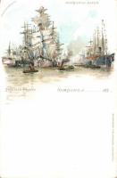 Hamburg Shipyard Litho