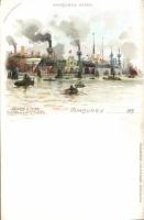 Hamburg Shipyard Litho
