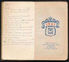 1936-1941 3 db zsebnaptár