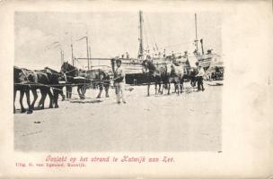Katwijk an Zee dock workers