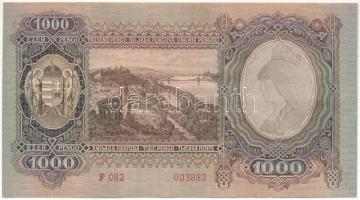 1943. 1000P "F 082 093882" T:F szép papír
Adamo P21