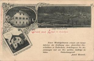 1899 Lind with restaurant