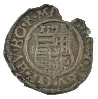 1578K-B Denár Ag "Miksa" (0,48g) T:XF patina, kitörés Hungary 1578K-B Denar Ag "Maxim...
