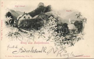 1898 Kaiserbrunn with Hotel